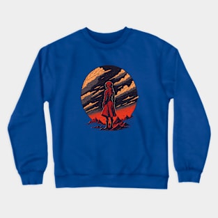 Red Planet Adventures: Unveiling the Secrets of Space Exploration Crewneck Sweatshirt